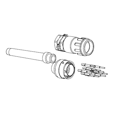2TLA020003R0900 JSHK1-B Male plug for cable