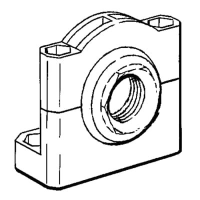 2TLA040007R0200 JSM64 Bracket for M18 sensors