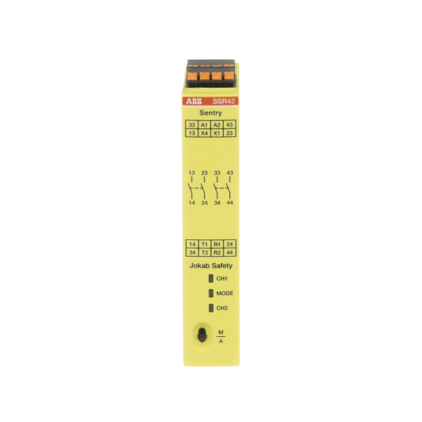 SSR42P 3 2TLA010053R0401 Safety Relay SSR42P 24VDC