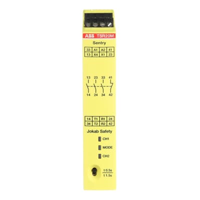 2TLA010061R0100 Safety Relay TSR20M 85-265VAC/120-375VDC