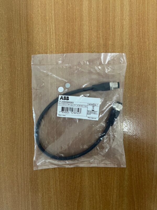 2TLA020056R5800 M12-C0312 0.3m. Cable 5x0.34