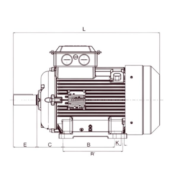 Motor IE2 B3 Motor IE2